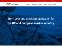 Tablet Screenshot of dc-marine.co.uk